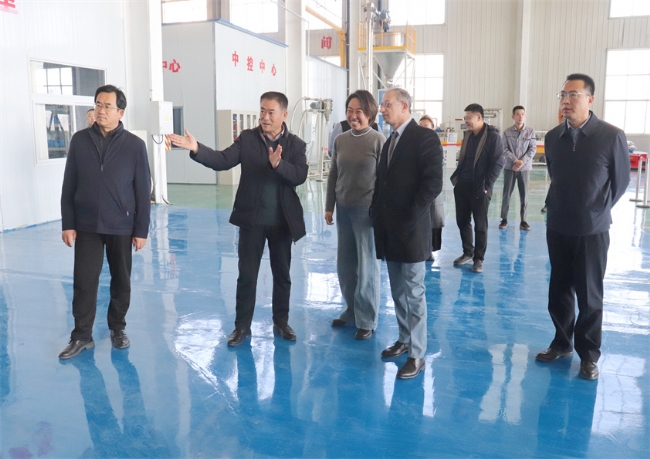 土耳其安納托利亞商人聯(lián)合會(huì)中國(guó)代表Metin Karakus一行 到博陽機(jī)械進(jìn)行調(diào)研