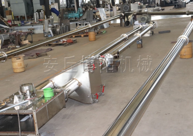 鋼絲繩管鏈輸送機(jī)