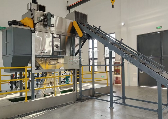 水泥自動拆包機案例   山東自動破袋設(shè)備性能